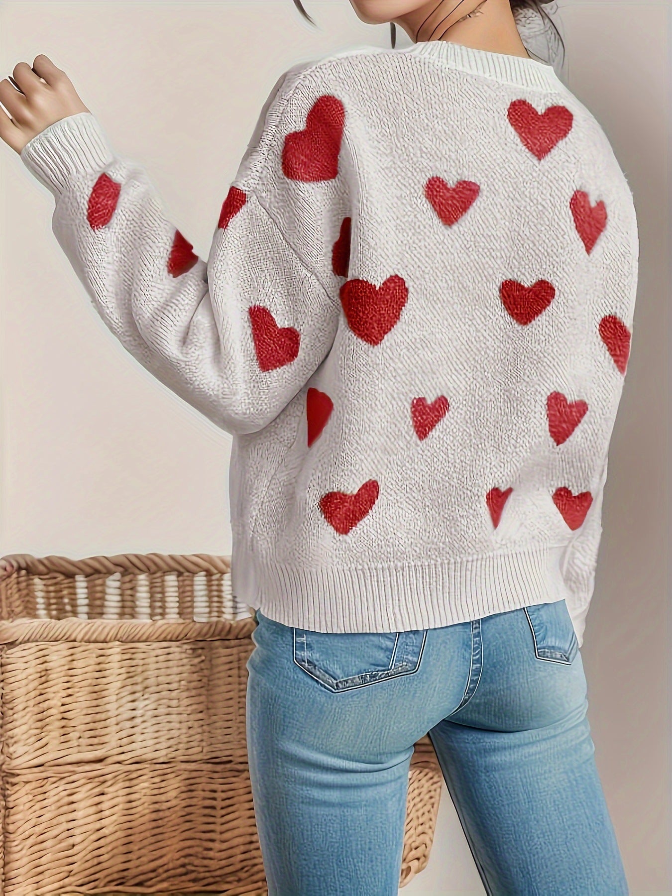 Sovolo™ | Heart Lantern Sweater