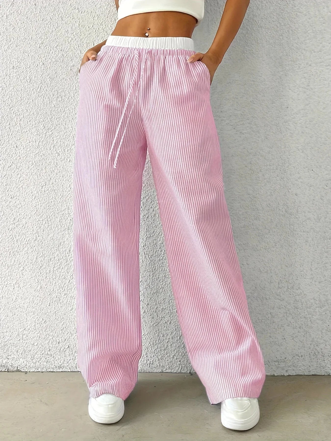 Sovolo™ | Nautica Stripe Broek