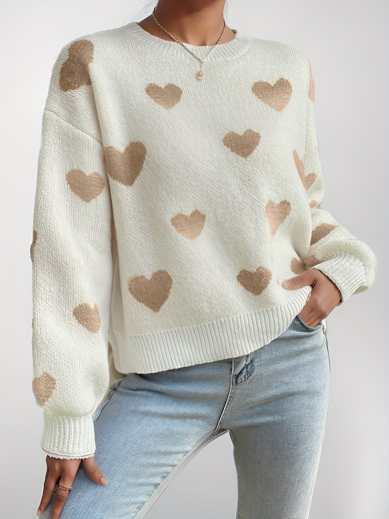 Sovolo™ | Heart Lantern Sweater