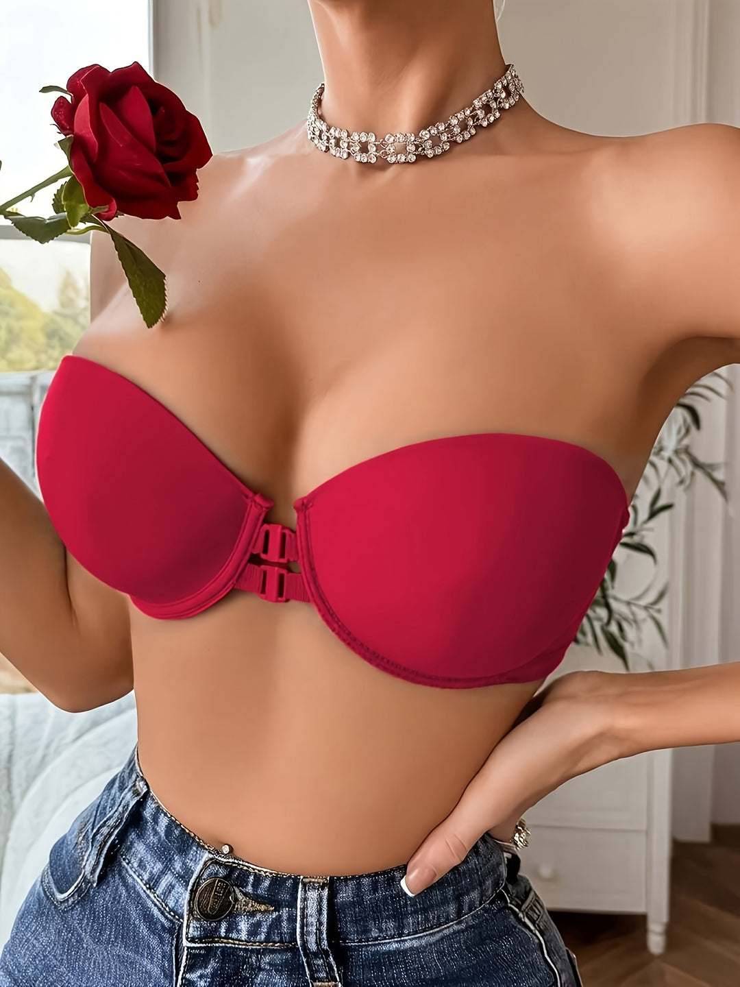Invisible Push-Up Strapless BH – Onzichtbare lift, perfecte vorm