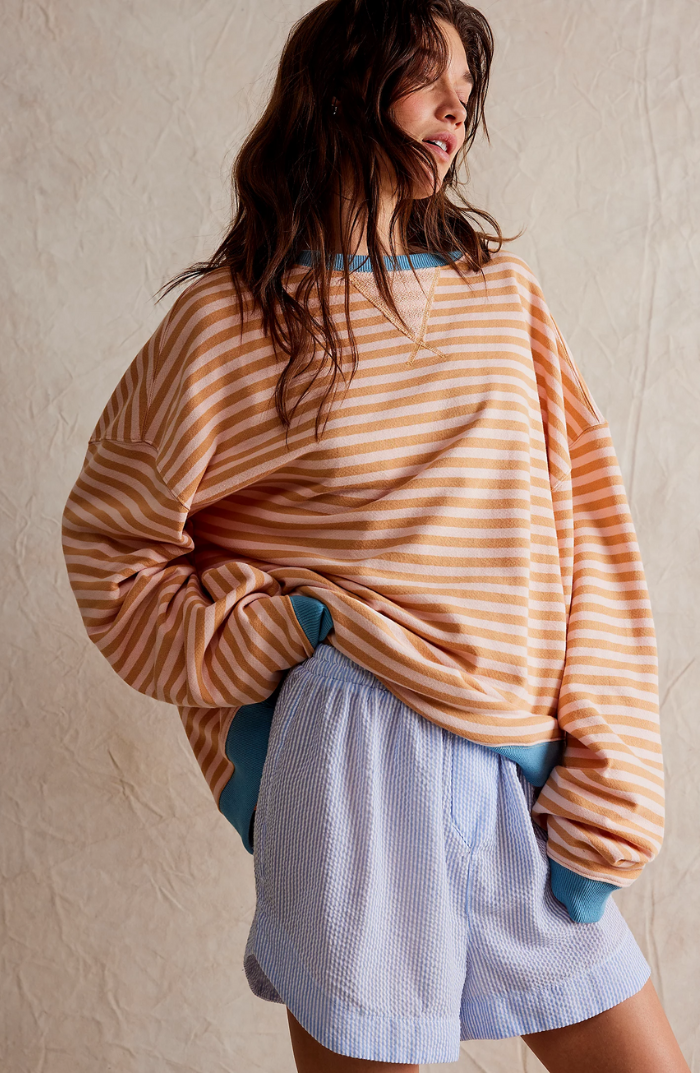 Sofia™ | Oversized gestreepte Sweater