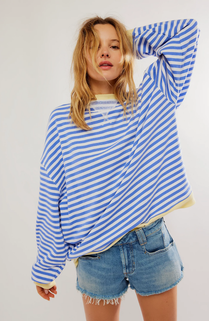 Sofia™ | Oversized gestreepte Sweater