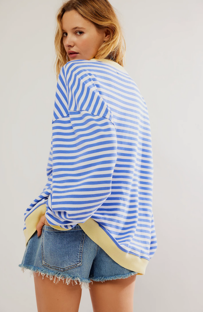Sofia™ | Oversized gestreepte Sweater
