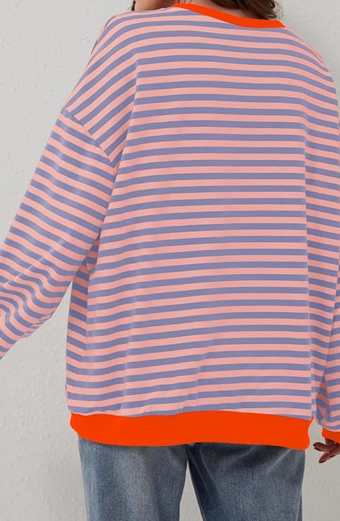 Sofia™ | Oversized gestreepte Sweater