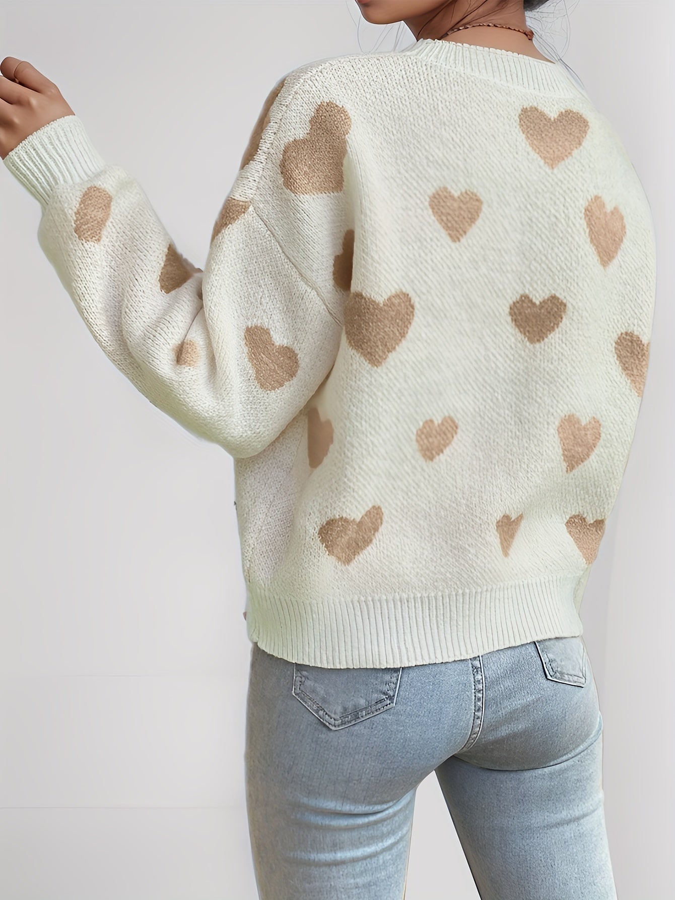 Sovolo™ | Heart Lantern Sweater