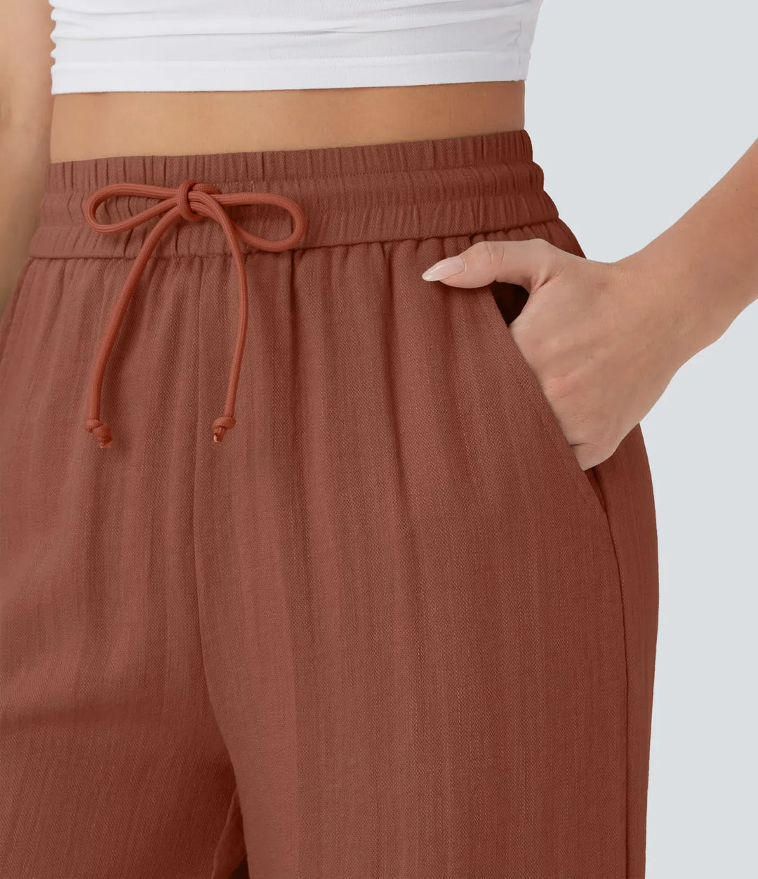 Sophie | Comfortabele & Luchtige Linnen Broek met Elegante Pijpen