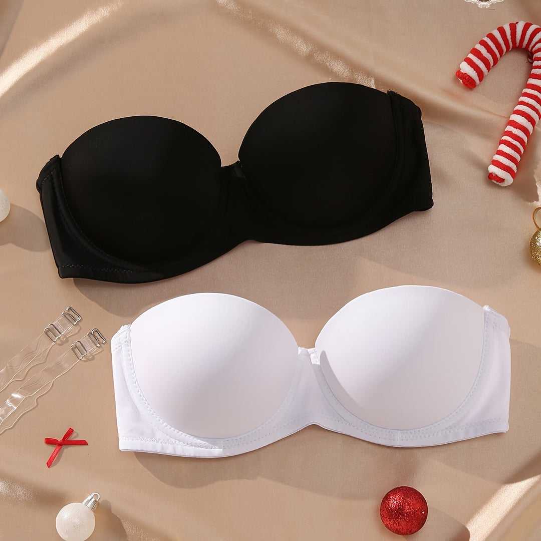 Essential Strapless BH Set – Dubbel comfort, perfecte steun