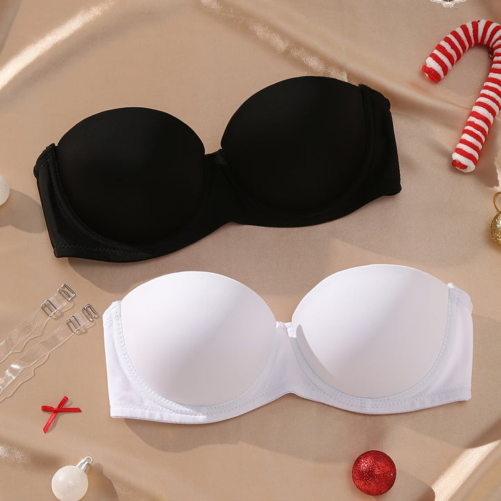 Essential Strapless BH Set – Dubbel comfort, perfecte steun