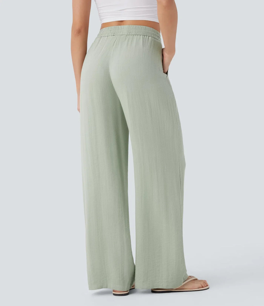 Sophie | Comfortabele & Luchtige Linnen Broek met Elegante Pijpen
