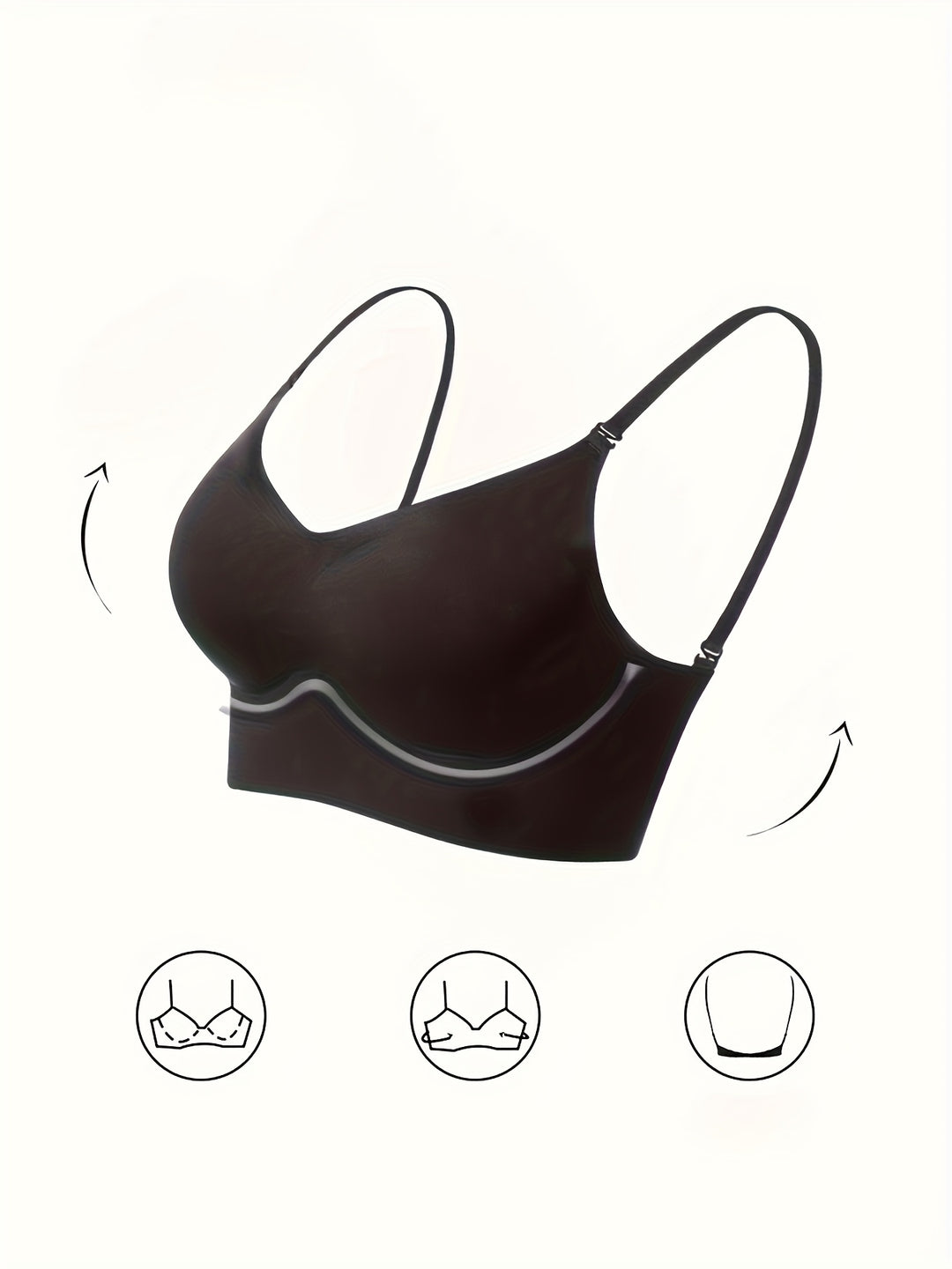 Sovolo™ | Low Back Lift BH – Onzichtbaar, Diepe Rug & Perfecte Lift