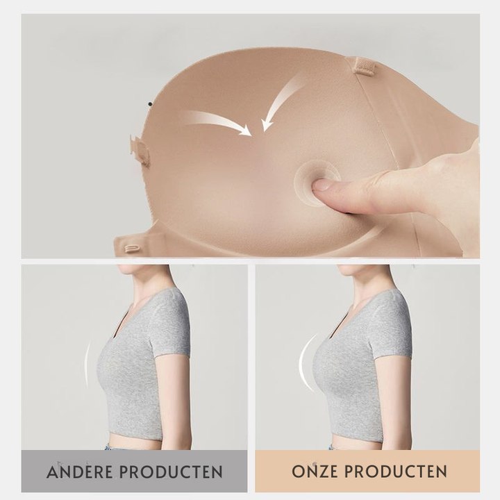 Strapless Push-Up BH – Perfecte Lift, Geen Bandjes, Ultiem Comfort