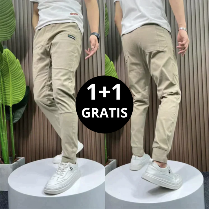 Sovolo |  Rekbare Cargobroek 1+1 GRATIS