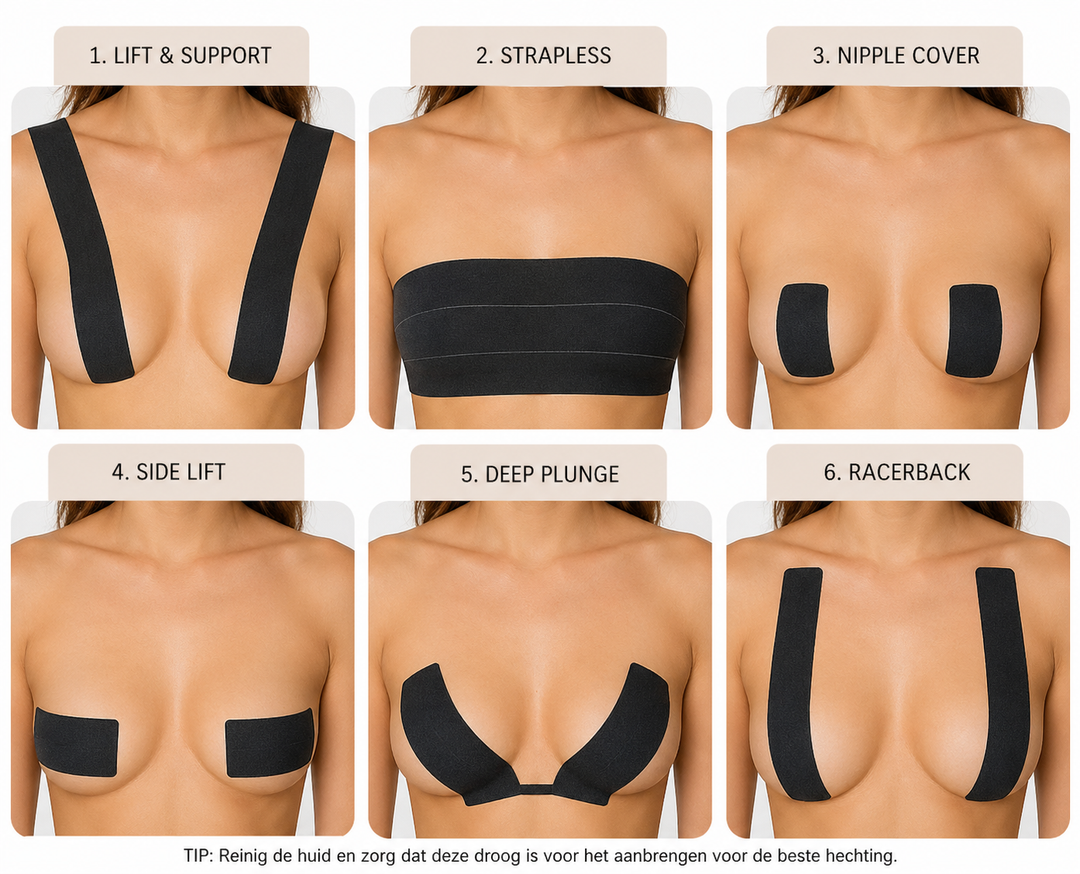 Sovolo™ Lift Tape – Geen BH, Alleen Vrijheid