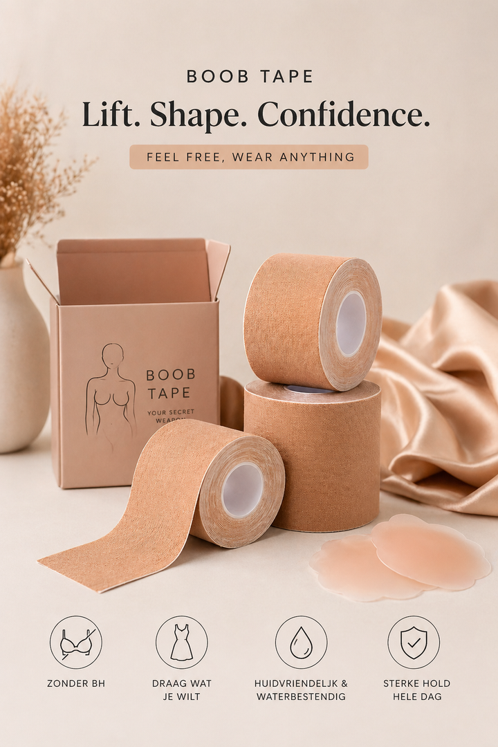 Sovolo™ Lift Tape – Geen BH, Alleen Vrijheid