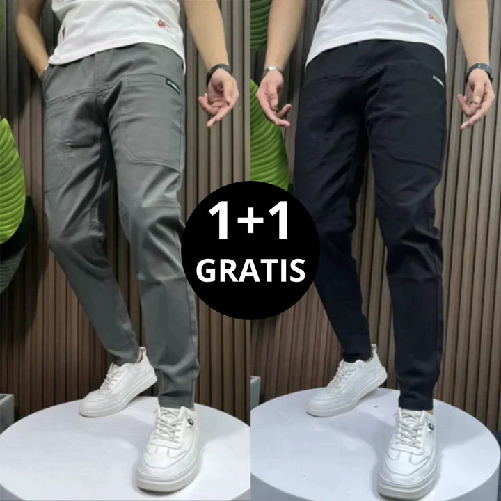 Sovolo |  Rekbare Cargobroek 1+1 GRATIS