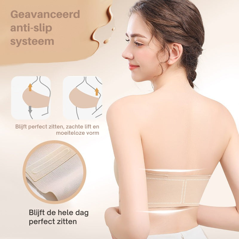 Strapless Push-Up BH – Perfecte Lift, Geen Bandjes, Ultiem Comfort