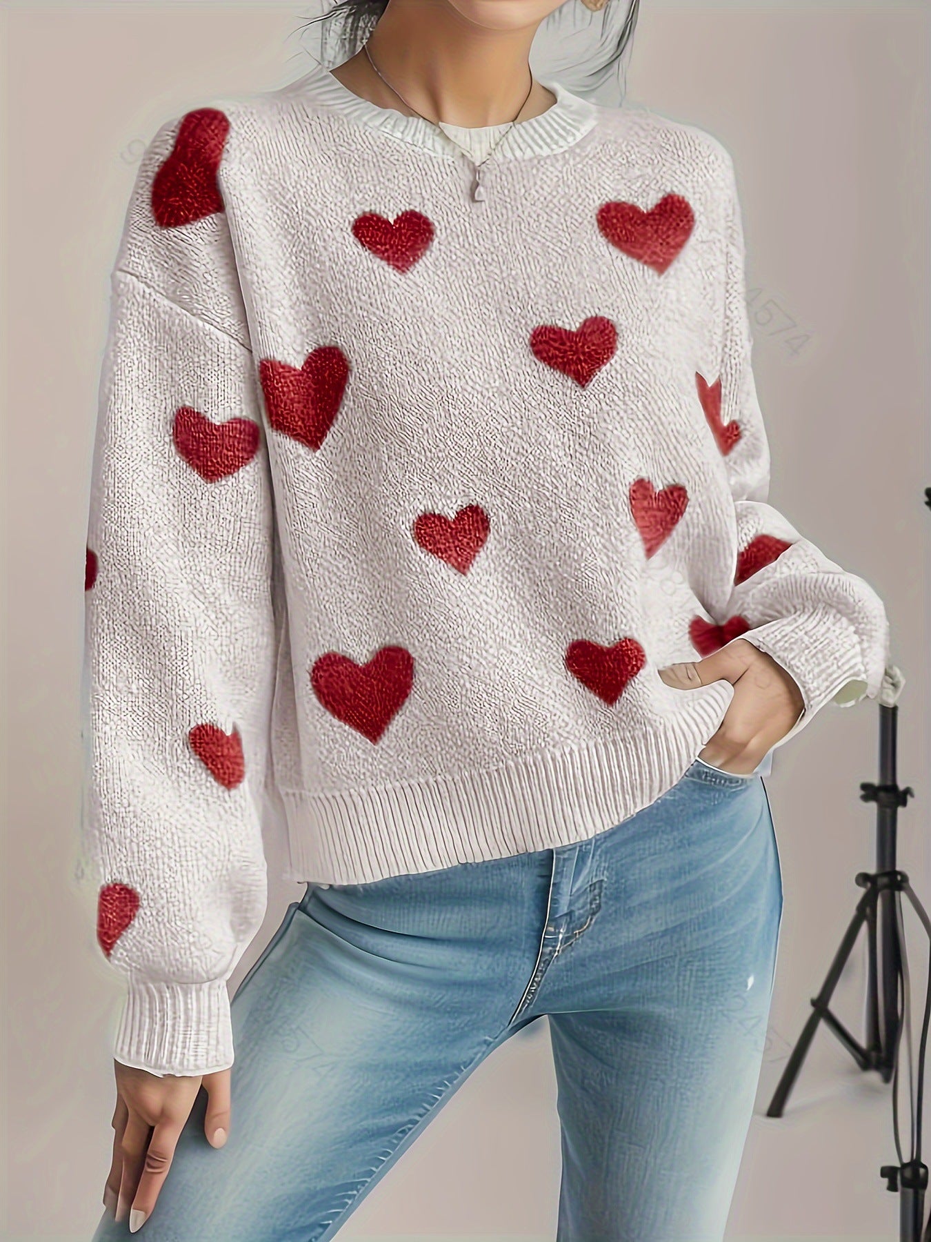 Sovolo™ | Heart Lantern Sweater