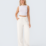 Sophie | Comfortabele & Luchtige Linnen Broek met Elegante Pijpen