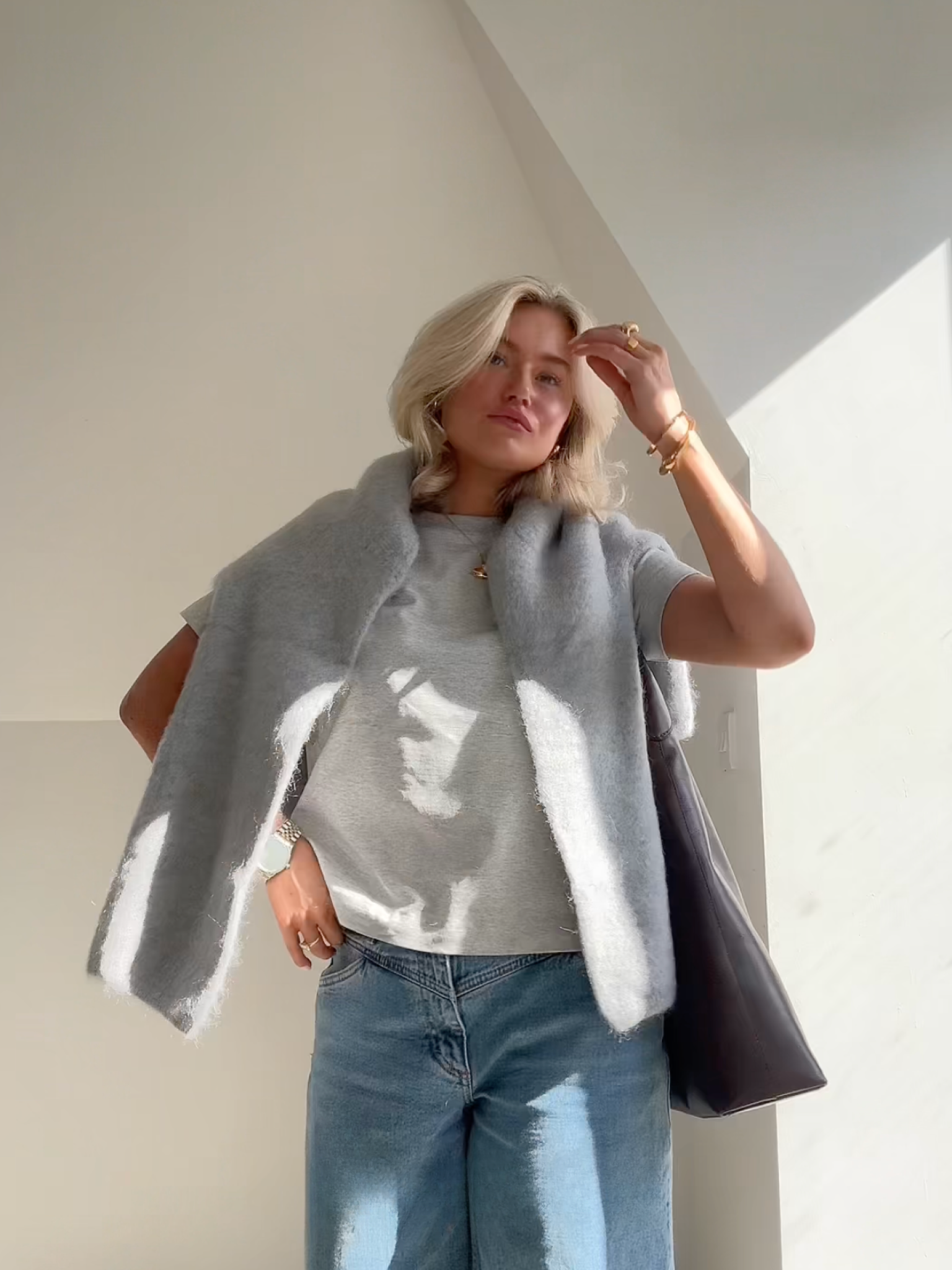 MIRA | CREWNECK TRUI VAN MOHAIR.