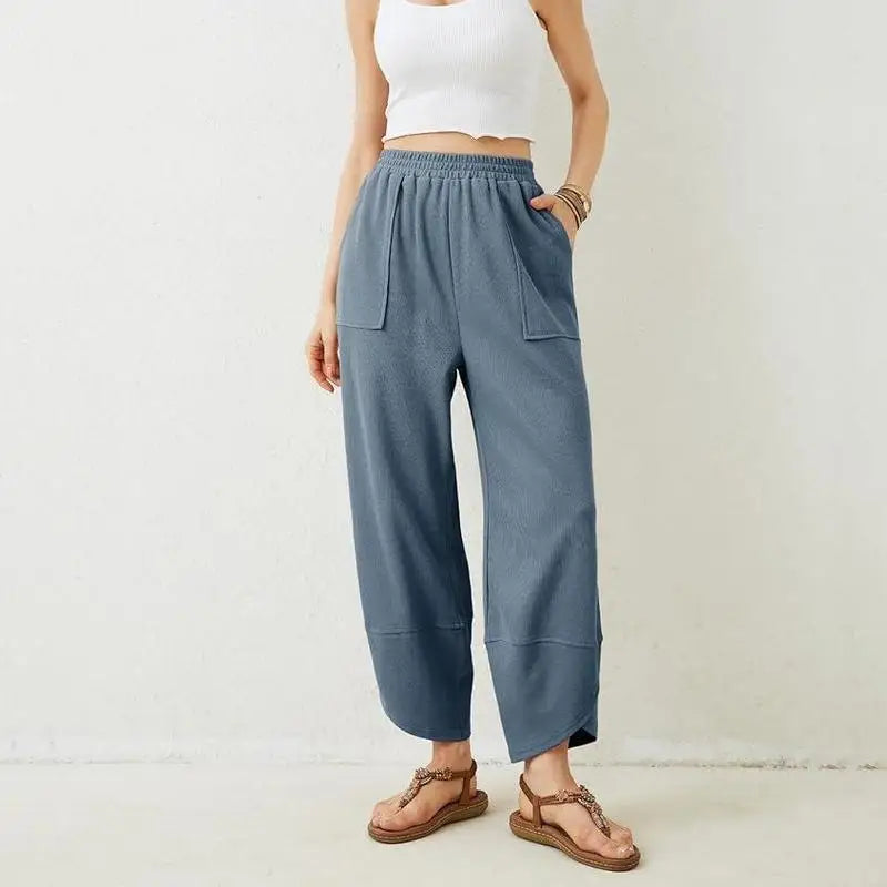 Sovolo™ | Losse Broek met Wijde Pijpen