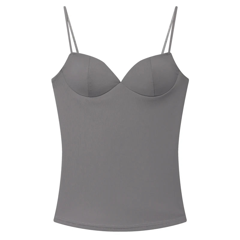 Sovolo™ | Sculpt Tank Top met Ingebouwde BH