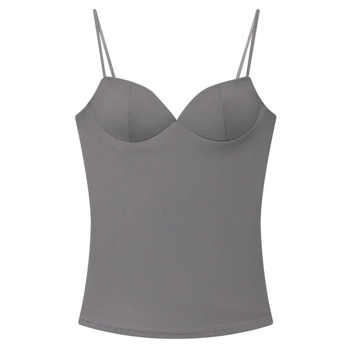 Sovolo™ | Sculpt Tank Top met Ingebouwde BH