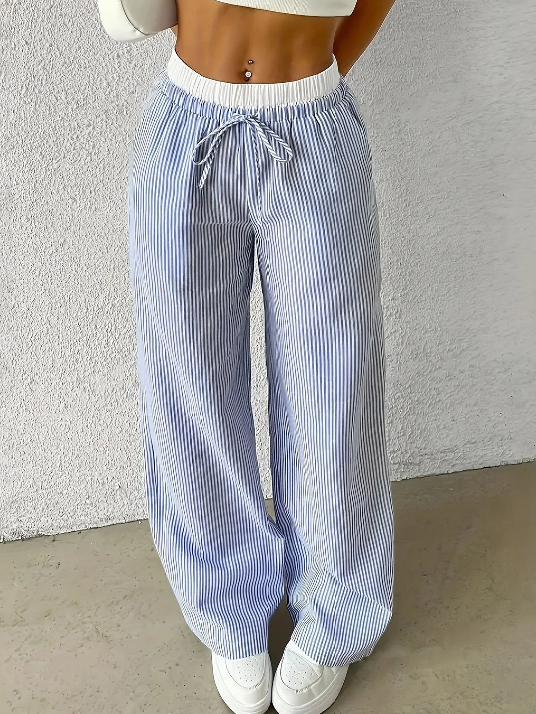Sovolo™ | Nautica Stripe Broek