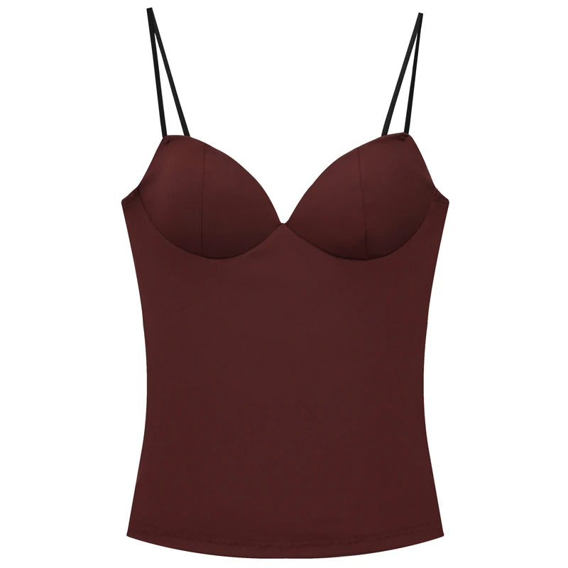 Sovolo™ | Sculpt Tank Top met Ingebouwde BH
