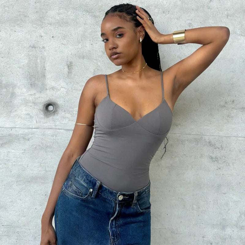 Sovolo™ | Sculpt Tank Top met Ingebouwde BH