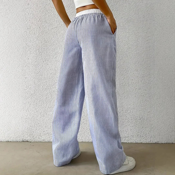 Sovolo™ | Nautica Stripe Broek
