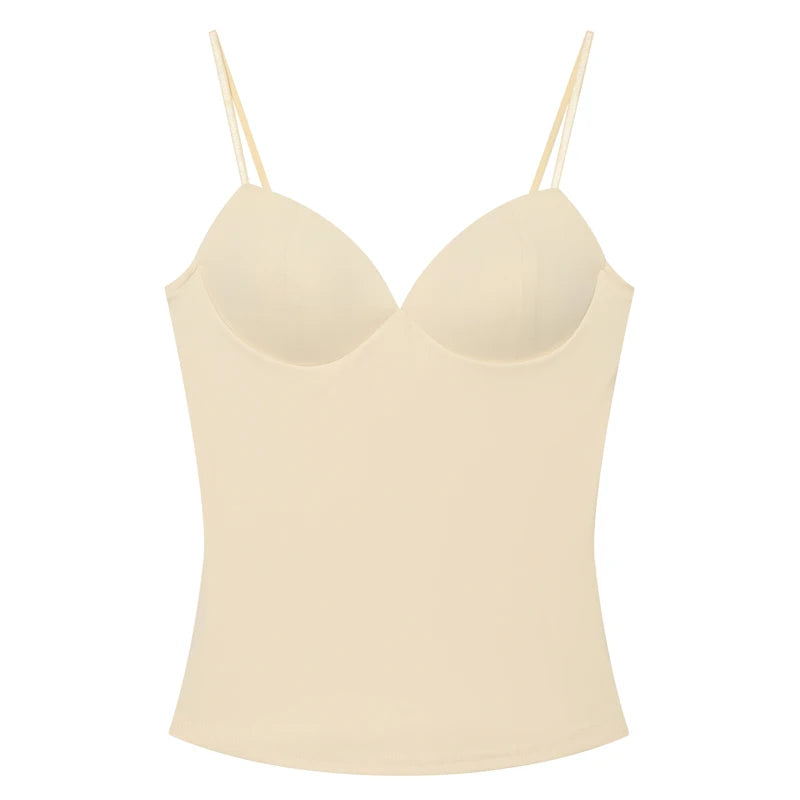 Sovolo™ | Sculpt Tank Top met Ingebouwde BH