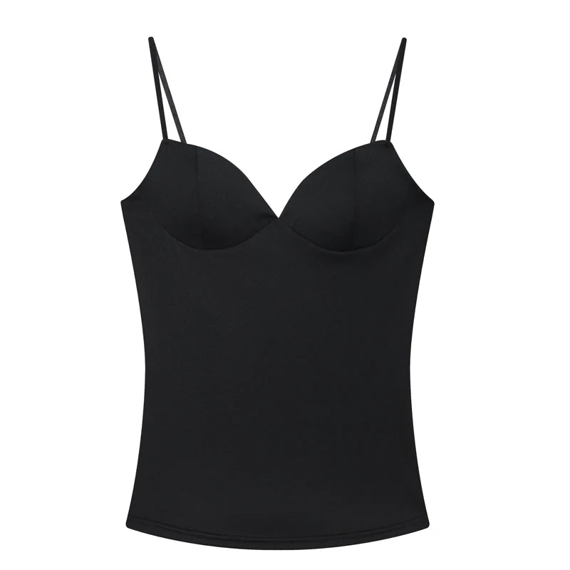 Sovolo™ | Sculpt Tank Top met Ingebouwde BH