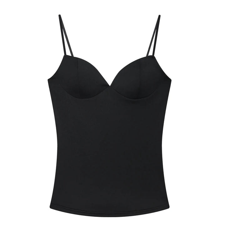 Sovolo™ | Sculpt Tank Top met Ingebouwde BH