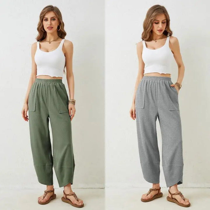 Sovolo™ | Losse Broek met Wijde Pijpen