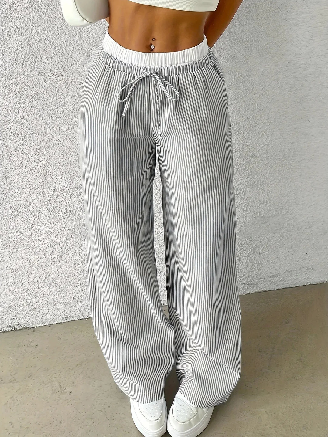 Sovolo™ | Nautica Stripe Broek