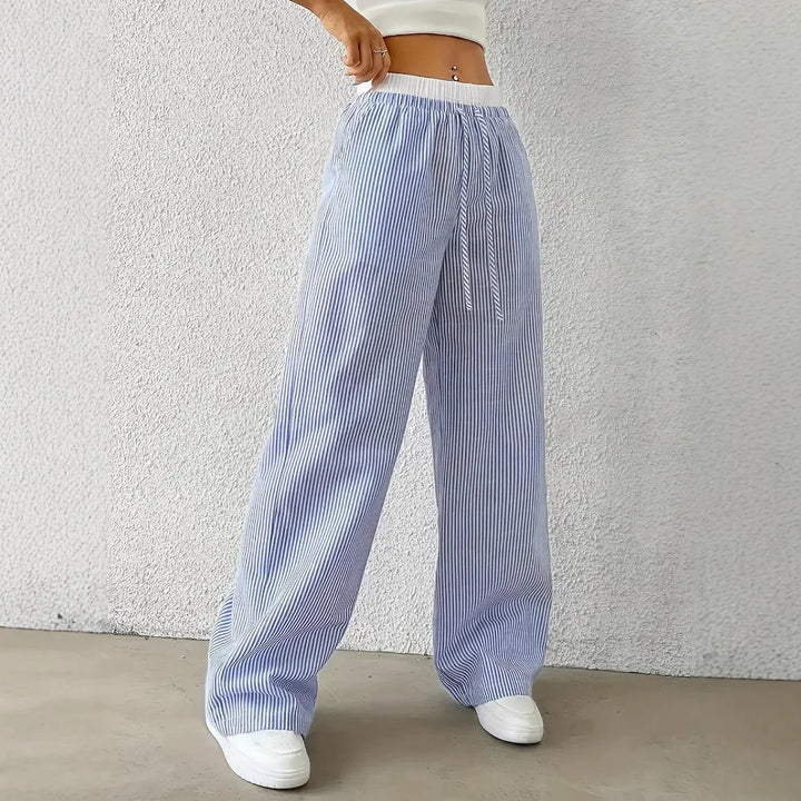 Sovolo™ | Nautica Stripe Broek