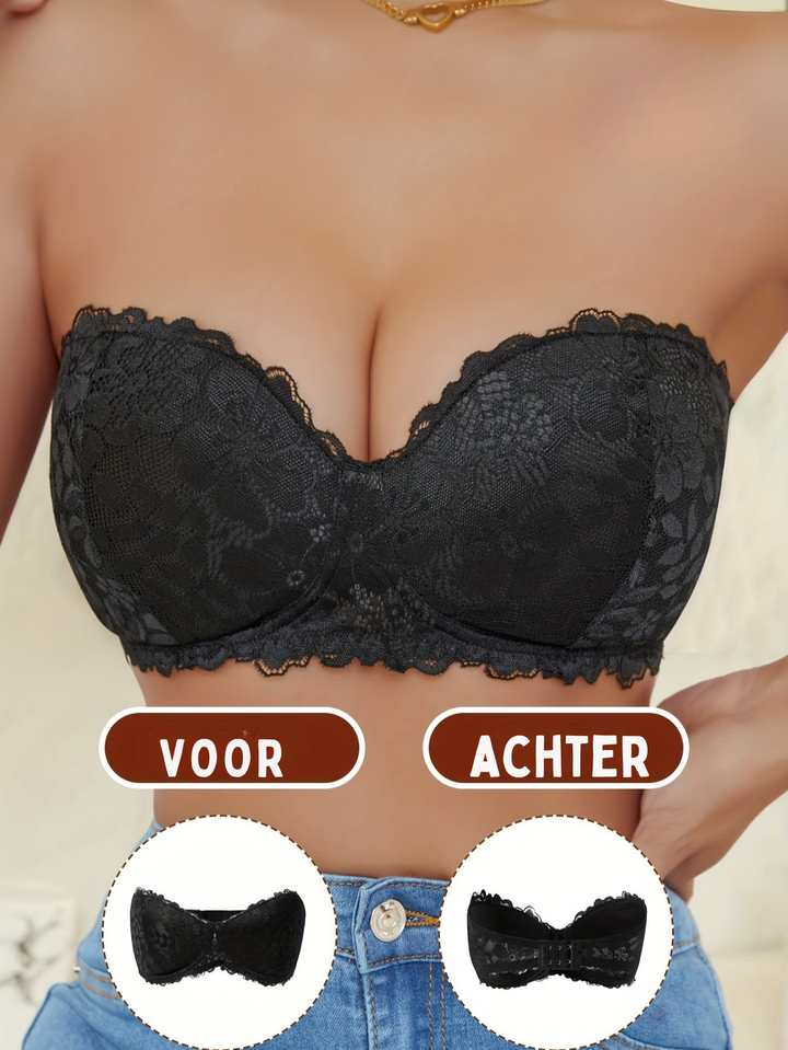 Strapless Push-Up Kant BH – Onzichtbare steun