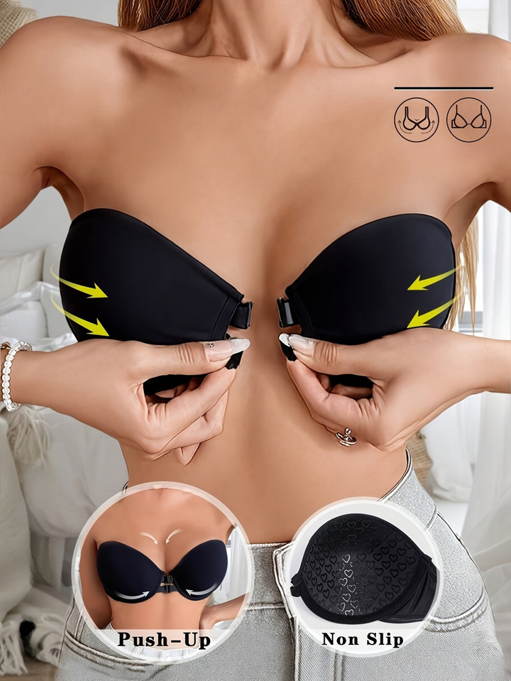Invisible Push-Up Strapless BH – Onzichtbare lift, perfecte vorm
