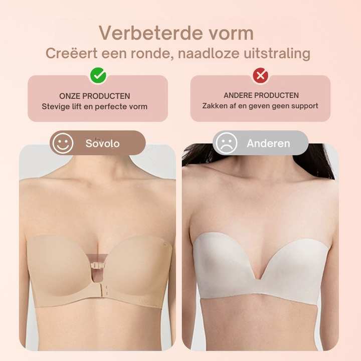 Strapless Push-Up BH – Perfecte Lift, Geen Bandjes, Ultiem Comfort