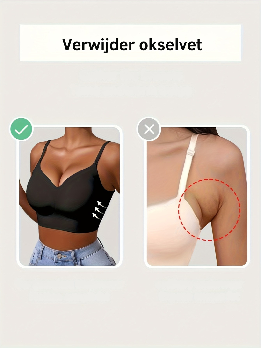 Sovolo™ | Low Back Lift BH – Onzichtbaar, Diepe Rug & Perfecte Lift
