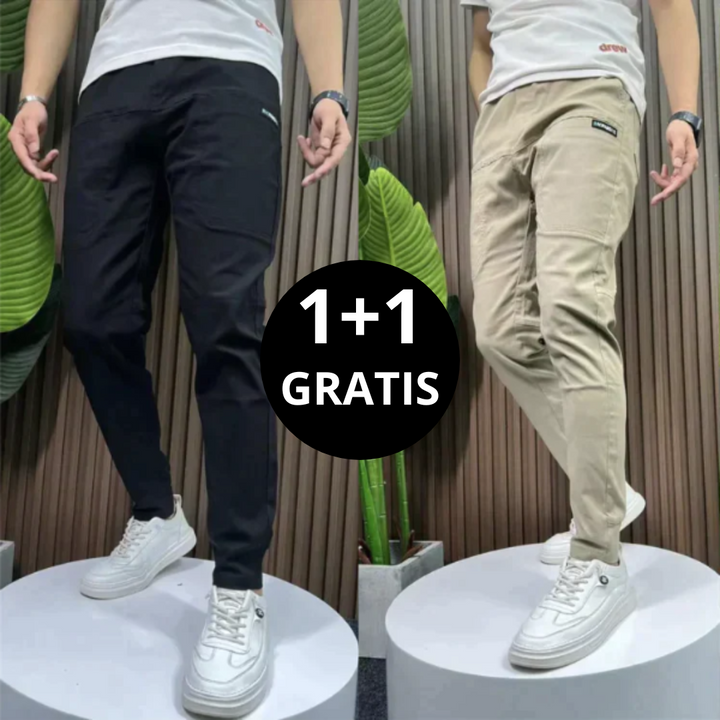 Sovolo |  Rekbare Cargobroek 1+1 GRATIS