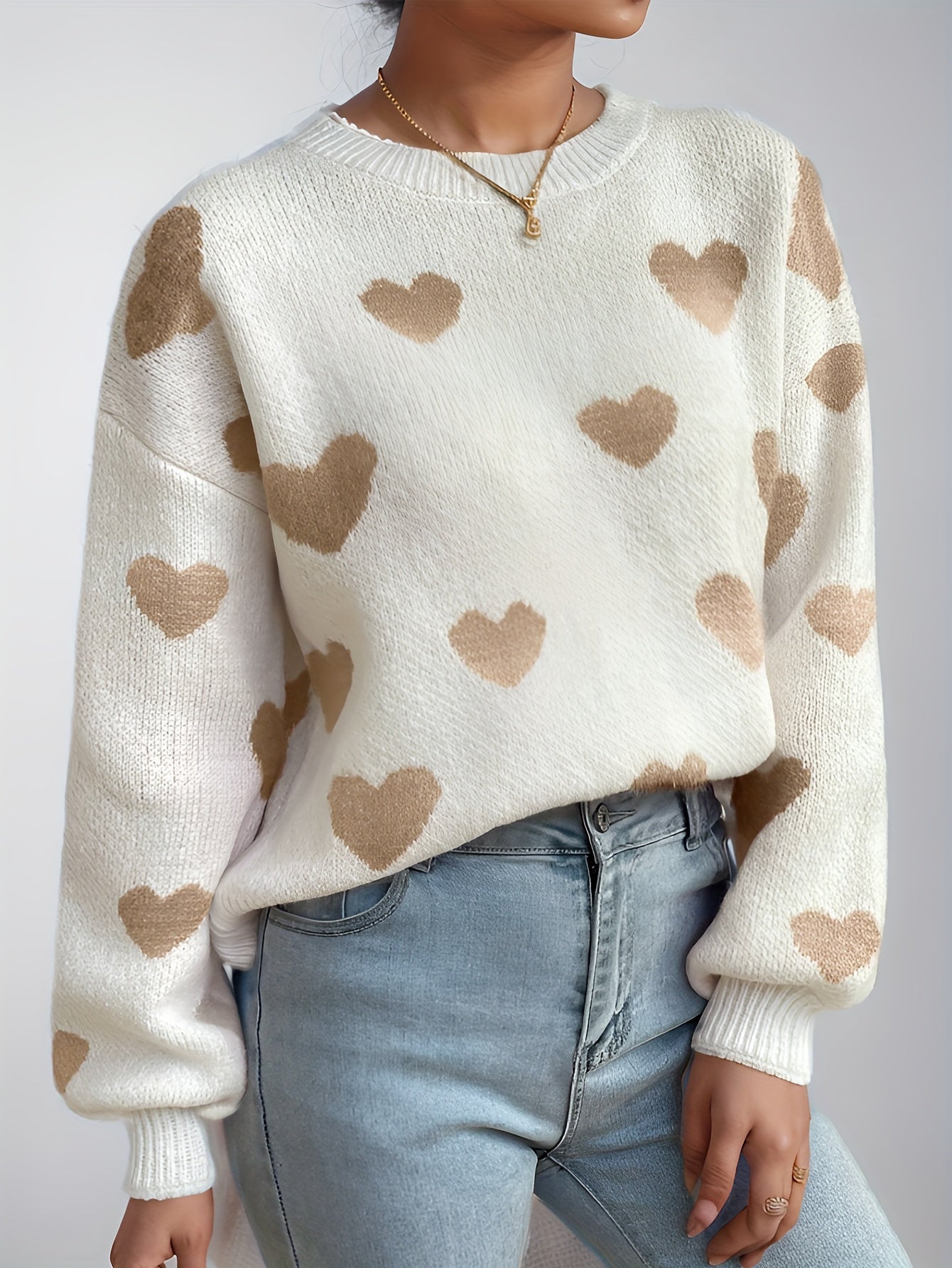 Sovolo™ | Heart Lantern Sweater