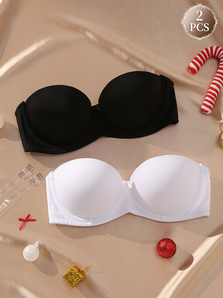 Essential Strapless BH Set – Dubbel comfort, perfecte steun