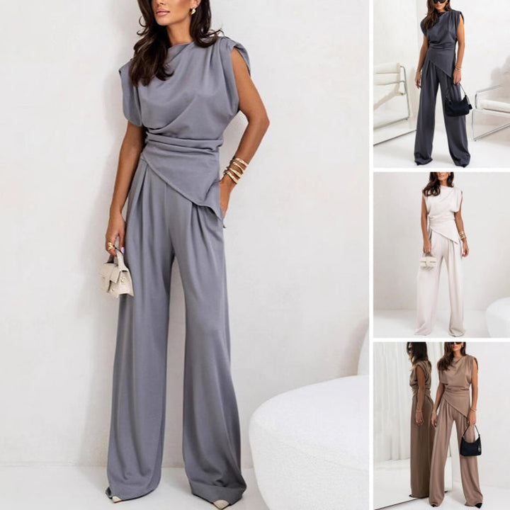 Sovolo-Elegant Tweedelig Outfit