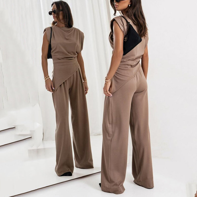 Sovolo-Elegant Tweedelig Outfit