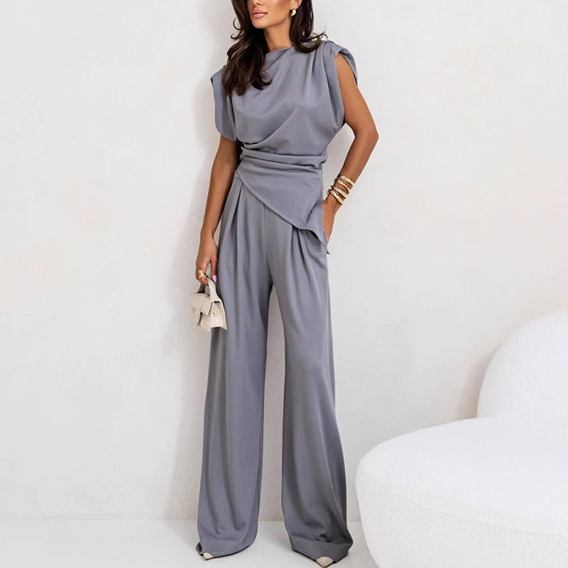 Sovolo-Elegant Tweedelig Outfit